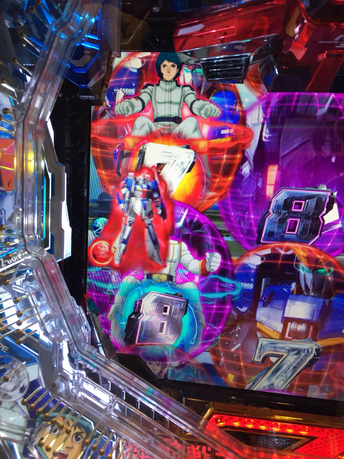 実機　CRF機動戦士ZガンダムR　循環式パチンコ CRF機動戦士ZガンダムR SANKYO 中古パチンコ 実機 【玉循環加工